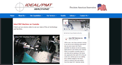 Desktop Screenshot of idealpmt.com